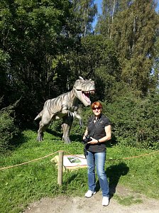 Dinosaurier auf R&uuml;gen
