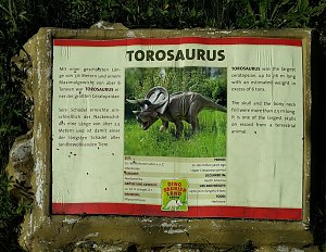 Dinosaurier auf R&uuml;gen