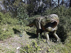 Dinosaurier auf R&uuml;gen