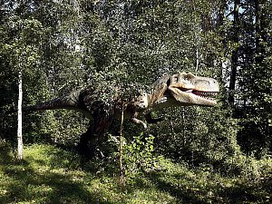 Dinosaurier auf R&uuml;gen