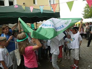 Geburtstagsfeier in der Montessorischule