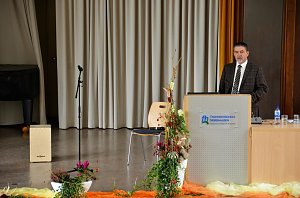 Auftaktveranstaltung zur Interkulturellen Woche 2014 im Audimax der Fachhochschule Nordhausen