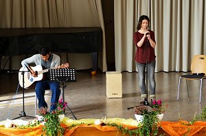Auftaktveranstaltung zur Interkulturellen Woche 2014 im Audimax der Fachhochschule Nordhausen
