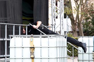 Musik und Artistik auf dem Theaterplatz