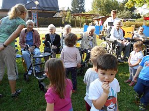 Im DRK Pflegeheim gab es in letzter Zeit einige Höhepunkte