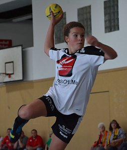 Dem Gegner klar &uuml;berlegen: Die C-Jugend der Nordh&auml;user Handballerinnen