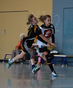 Dem Gegner klar &uuml;berlegen: Die C-Jugend der Nordh&auml;user Handballerinnen