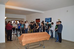 Projekttag im krematorium