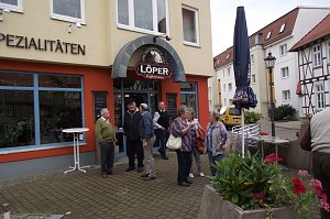 Die Kaffeer&ouml;sterei Uwe L&ouml;per in Halberstadt war die erste Station der Reise.