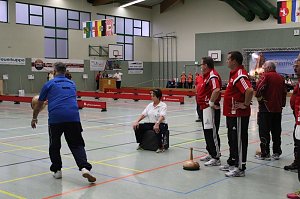 Wie steht es bei den Meisterschaften im Bosseln
