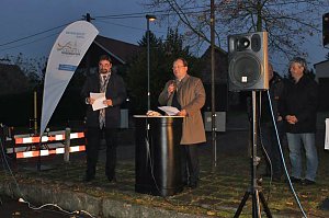 Erdgasnetz nun offiziell angeschlossen