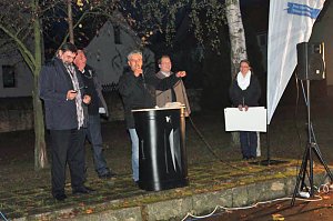 Erdgasnetz nun offiziell angeschlossen