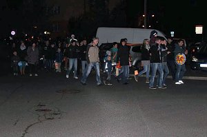 Gewaltiger Umzug