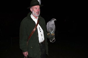 Falkner Eckhard Schade aus Nordhausen.
