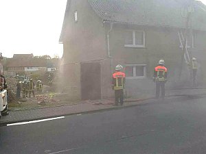 Feuerwehr probt den Ernstfall