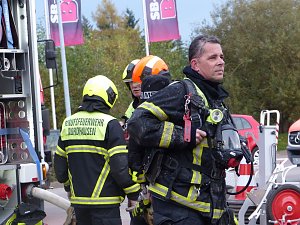 Brand im toom-Baumarkt in der Halleschen Stra&szlig;e