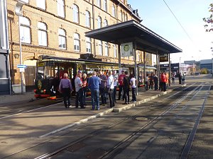 Die "Rote Wand" unterwegs