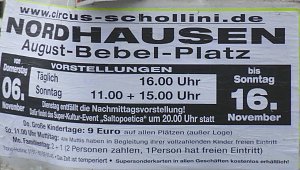 Zirkus in Nordhausen