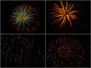 Martini-Feuerwerk