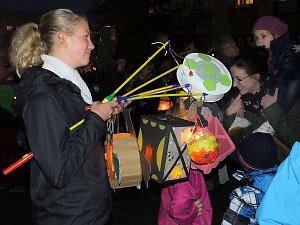 Das Martinsfest 2014 auf dem Theaterplatz