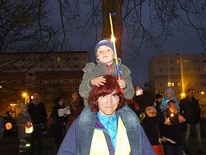 Das Martinsfest 2014 auf dem Theaterplatz