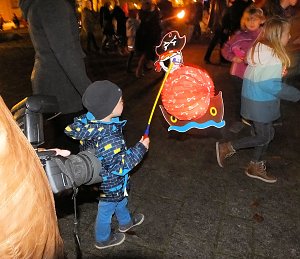 Das Martinsfest 2014 auf dem Theaterplatz