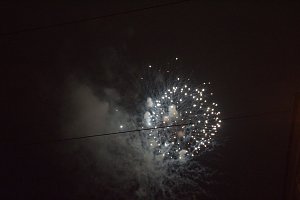 Feuerwerk am Martinstag