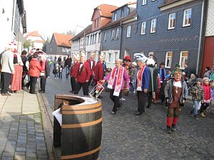 Faschingsauftakt in Ellrich um 11.11 Uhr