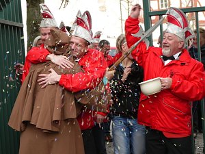 Karnevalsbeginn in Worbis