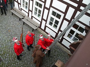 Karnevalsbeginn in Worbis