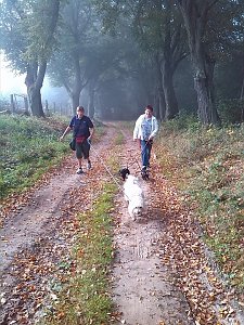 Herbstwanderung des Sondersh&auml;user Hundevereins