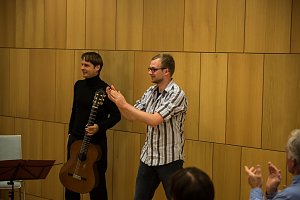 DREIERLEI - Neue Lyrik, Grafik und Musik aus Th&uuml;ringen ( Heiner Donath und Komponist Thomas Nathan Kr&uuml;ger )
