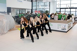Premiere f&uuml;r den neuen Fabia in Nordhausen