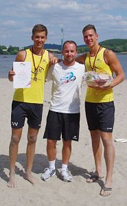 Tim Peter, SVC Nordhausen, 2. Platz DM Beach-Volleyball