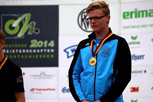 Toni Gail, Sch&uuml;tzenverein Urbach, 1. Platz DM DSB, Wurfscheibe