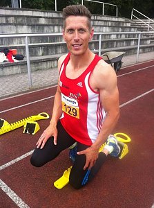 Marco Bachmann, HSG Nordhausen, zweimal 2. Platz, DM Senioren 2014