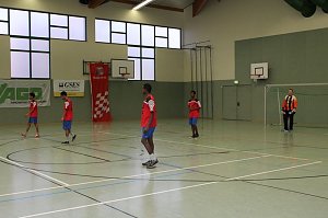 Freundschaftsspiel mit Asylbewerbern