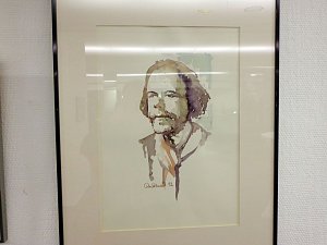 Vernissage zur Ausstellung von J&uuml;rgen Rennebach in der Kreissparkasse Nordhausen war gut besucht