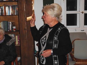 Weihnachtsbasteln mit den "Flinken Nadeln" in Ilfeld