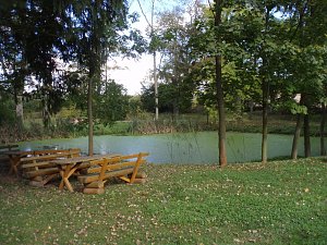 Den kleinen Park und den Teich vor dem alten Forsthaus erneuerte und pflegte die &ouml;rtliche Gemeinde Friedrichsthal.