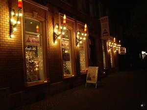 Lichterfest in der Bahnhofstra&szlig;e Leinefelde