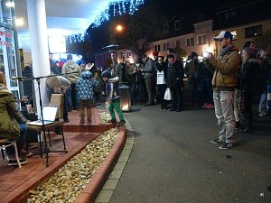 Lichterfest in der Bahnhofstra&szlig;e Leinefelde