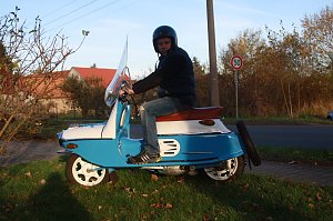 Motorroller aus sozialistischen Staaten rollten auch in der DDR