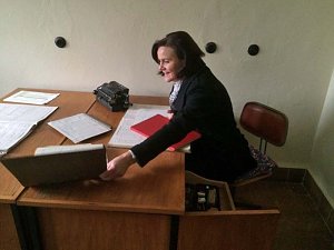 Besuch der Landr&auml;tin in der Zuckerfabrik Oldisleben