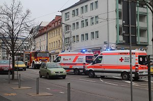Unfall auf der Rautenstra&szlig;e