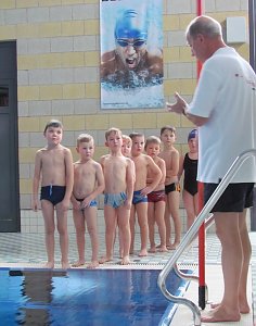 500. Kinderschwimmkurs im Badehaus Nordhausen