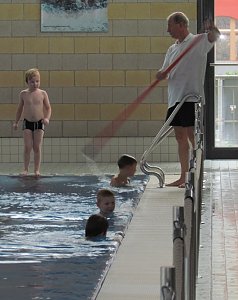 500. Kinderschwimmkurs im Badehaus Nordhausen