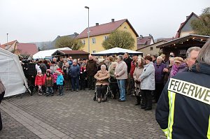 Auch in Jecha war der Weihnachtsmann