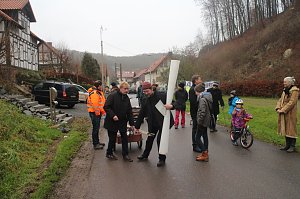 Kein neuer Gipsabbau im S&uuml;dharz - in R&uuml;digsdorf wird wieder protestiert