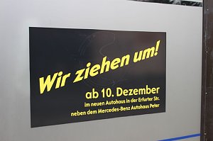 Und was wird mit dem alten Autohaus?